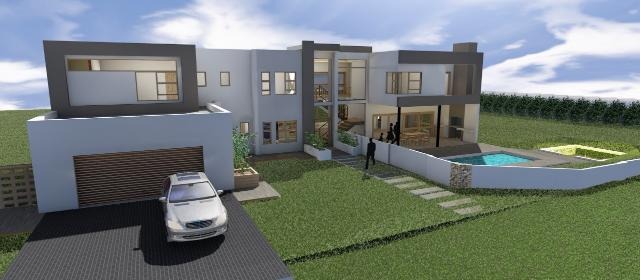 500m2 house design by du Plessis Architecture