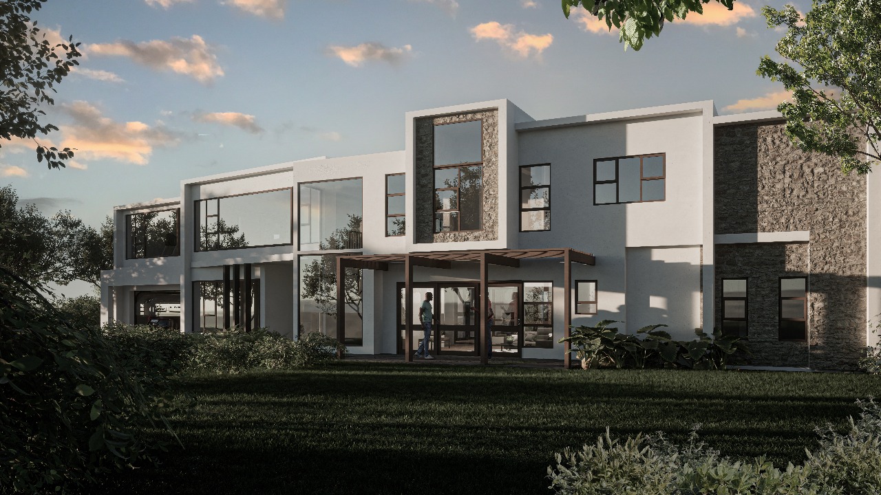 Contemporary design for 700m2