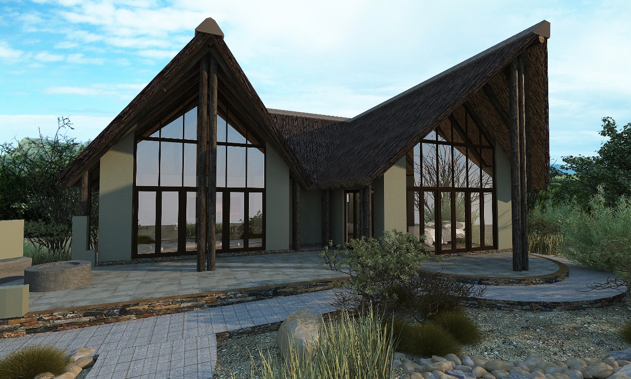 Lodge self catering unit for Game Reserve built 2019